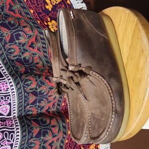 Clarks Leather Wallabees Chukka Boot